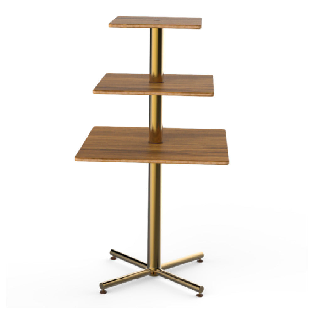 Steelite MGCPPS01BBXX - Square Display Table, 30.0" X 30.0" X 55.0", Polo