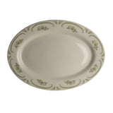 Steelite HL1549885 - Rolled Edge Oval Platter, 10.5" X 7.25", American Rose