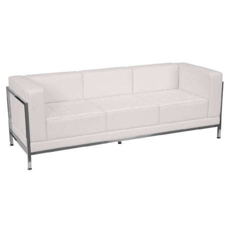 Flash Furniture ZB-IMAG-SOFA-WH-GG Hercules Imagination Series Sofa 79"W X 28-3/4"D X 27-1/4"H Overall Dimensions