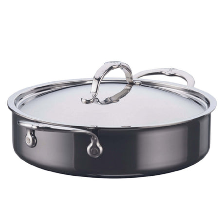 JB Prince S494 26 - Hestan Nanobond Braiser/Sauteuse Pan, 3.5qt., Covered
