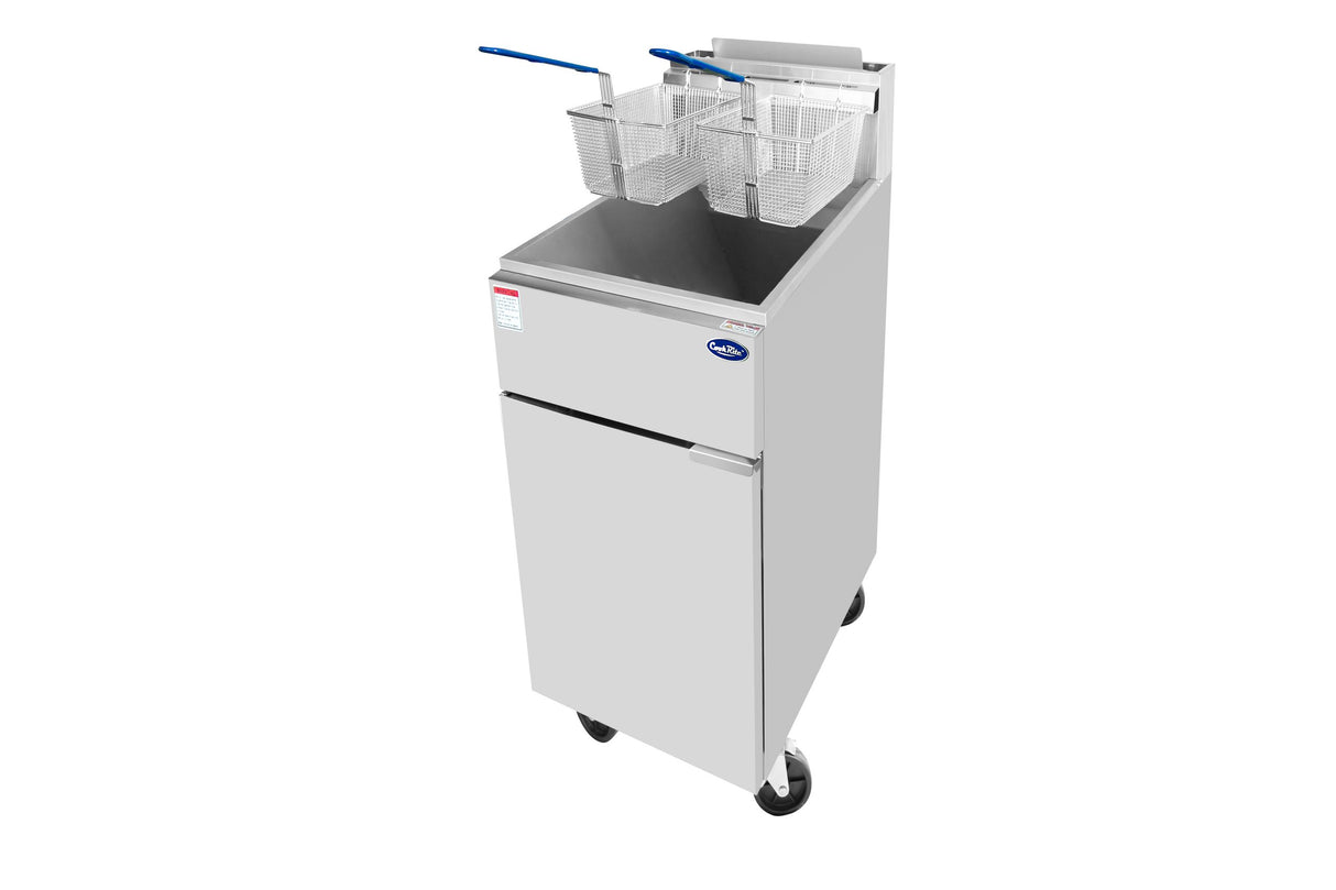 Atosa ATFS-50ES-NG Deep Fryer Natural Gas Floor Model