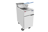 Atosa ATFS-50ES-NG Deep Fryer Natural Gas Floor Model