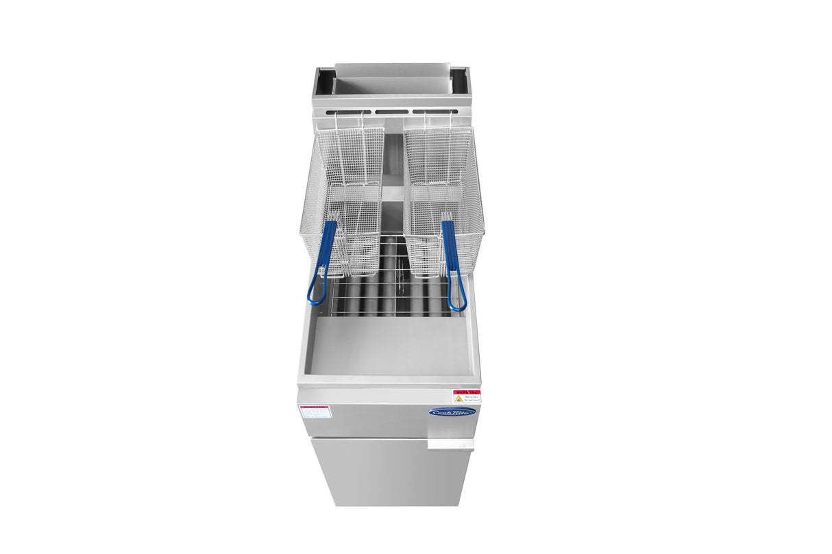 Atosa ATFS-50ES-NG Deep Fryer Natural Gas Floor Model