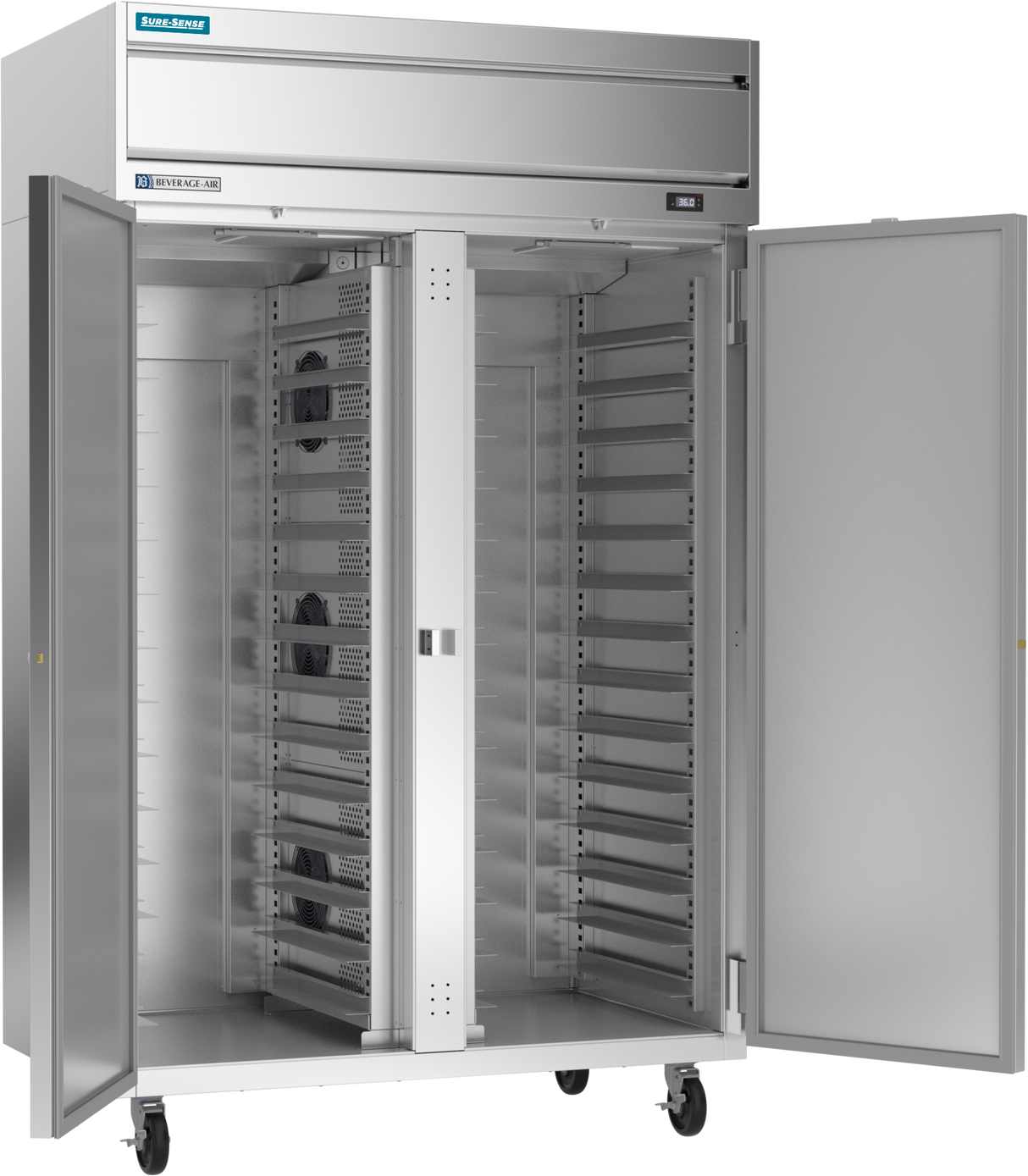 Beverage Air HTPS2HC-1S Thawing Cabinet Two-section Reach-in