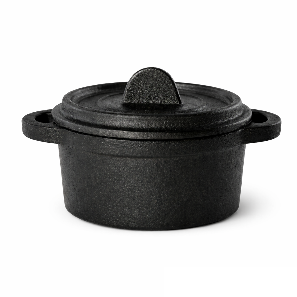 Fortessa 2.9.BLKPOT.13L Lid Only FortaLite Mini Cassolette 5" (13cm) 8 Oz.