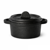 Fortessa 2.9.BLKPOT.13L Lid Only FortaLite Mini Cassolette 5" (13cm) 8 Oz.