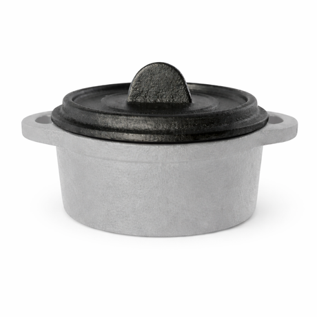 Fortessa 2.9.BLKPOT.13L Lid Only FortaLite Mini Cassolette 5" (13cm) 8 Oz.