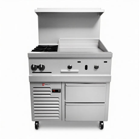 Wolf C36R-2B24G_NAT Challenger XL™ Restaurant Range Gas