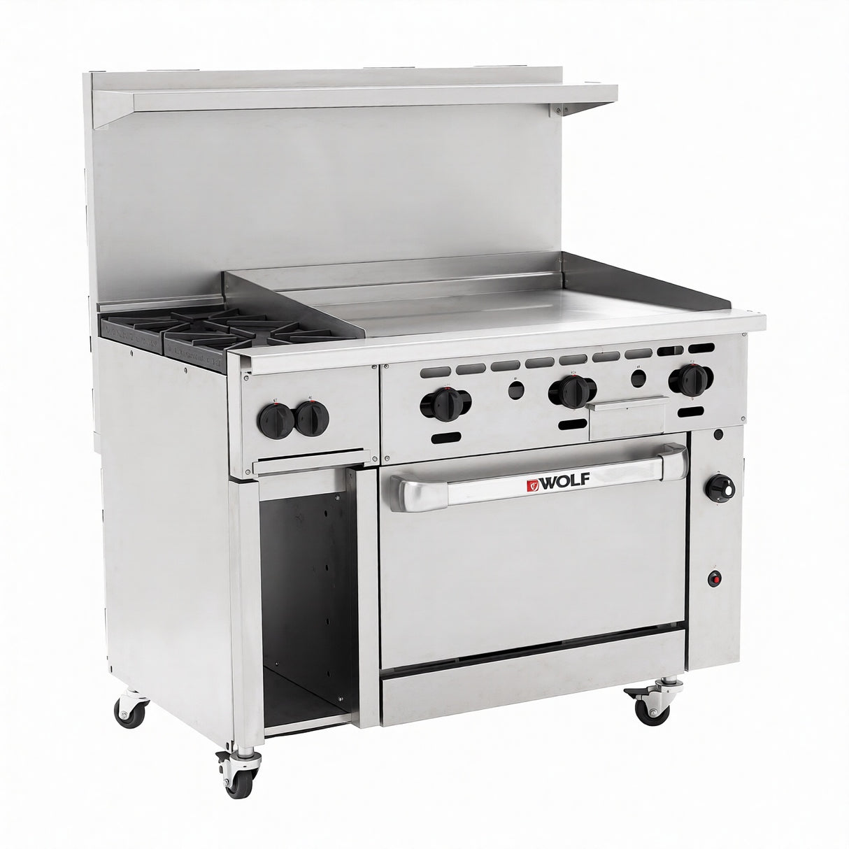 Wolf C48R-36G2B_NAT Challenger XL™ Restaurant Range Gas 48"