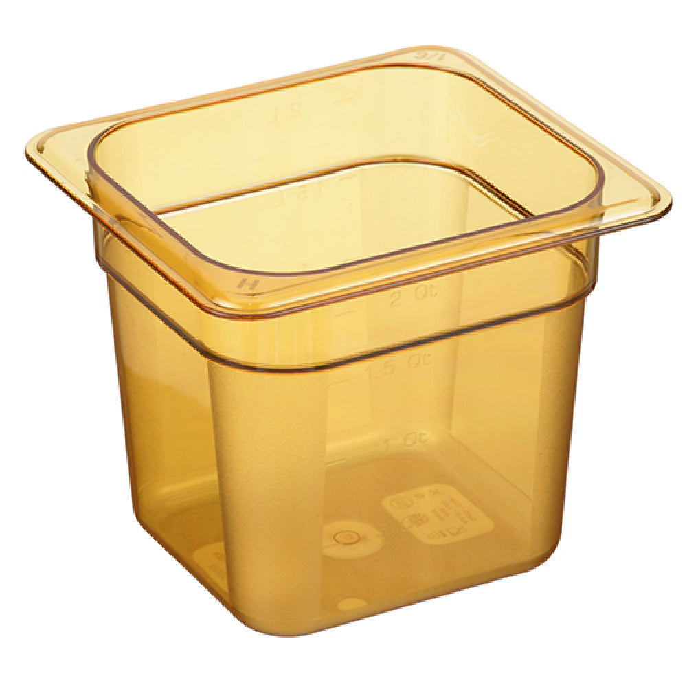 Cambro 66HP772 Sixth Size 6in Food Pan Hight Heat