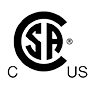 CSA US & Canada Listed logo