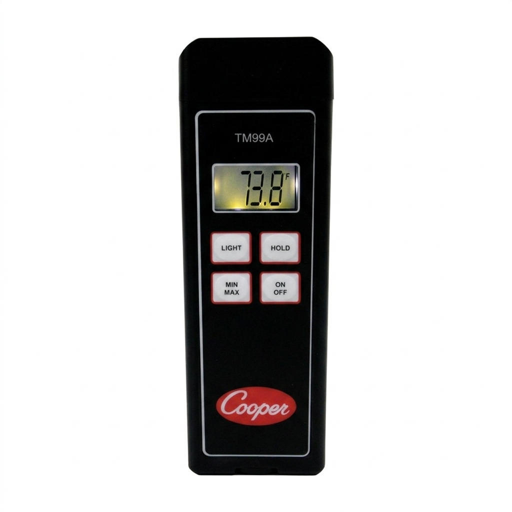 Cooper Atkins TM99A-0 Thermistor Temperature Tester Digital Without Probe 5" X 2" X 10"