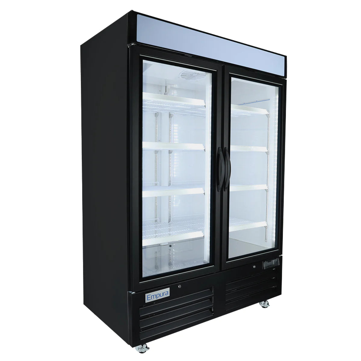 Empura Refrigeration E-EGM-48FB Freezer Merchandiser 54"W X 31.9"D X 81.5"H 43.8 Cu. Ft. Capacity