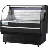 Empura Refrigeration E-HACMR-47B Horizontal Air Curtain Merchandiser 47.2"W X 33.3"D X 46"H 10.3 Cu. Ft. Capacity