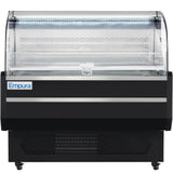 Empura Refrigeration E-HACMR-47B Horizontal Air Curtain Merchandiser 47.2"W X 33.3"D X 46"H 10.3 Cu. Ft. Capacity