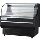 Empura Refrigeration E-HACMR-47B Horizontal Air Curtain Merchandiser 47.2"W X 33.3"D X 46"H 10.3 Cu. Ft. Capacity