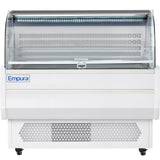 Empura Refrigeration E-HACMR-47W Horizontal Air Curtain Merchandiser 47.2"W X 33.3"D X 46"H 10.3 Cu. Ft. Capacity