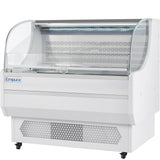 Empura Refrigeration E-HACMR-47W Horizontal Air Curtain Merchandiser 47.2"W X 33.3"D X 46"H 10.3 Cu. Ft. Capacity