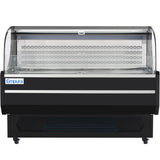 Empura Refrigeration E-HACMR-59B Horizontal Air Curtain Merchandiser 59"W X 33.3"D X 46"H 13.1 Cu. Ft. Capacity
