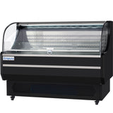 Empura Refrigeration E-HACMR-59B Horizontal Air Curtain Merchandiser 59"W X 33.3"D X 46"H 13.1 Cu. Ft. Capacity