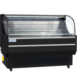 Empura Refrigeration E-HACMR-59B Horizontal Air Curtain Merchandiser 59"W X 33.3"D X 46"H 13.1 Cu. Ft. Capacity