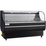 Empura Refrigeration E-HACMR-71B Horizontal Air Curtain Merchandiser 70.8"W X 33.3"D X 46"H 15.9 Cu. Ft. Capacity