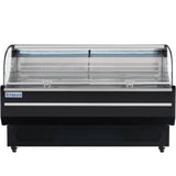 Empura Refrigeration E-HACMR-71B Horizontal Air Curtain Merchandiser 70.8"W X 33.3"D X 46"H 15.9 Cu. Ft. Capacity