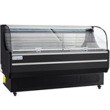 Empura Refrigeration E-HACMR-71B Horizontal Air Curtain Merchandiser 70.8"W X 33.3"D X 46"H 15.9 Cu. Ft. Capacity