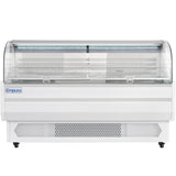 Empura Refrigeration E-HACMR-71W Horizontal Air Curtain Merchandiser 70.8"W X 33.3"D X 46"H 15.9 Cu. Ft. Capacity