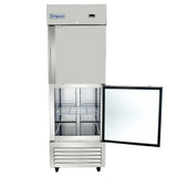 Empura Refrigeration E-KB27RH Reach-In Refrigerator 26-3/4"W X 32-11/16"D X 82-5/16"H 23 Cu. Ft. Capacity