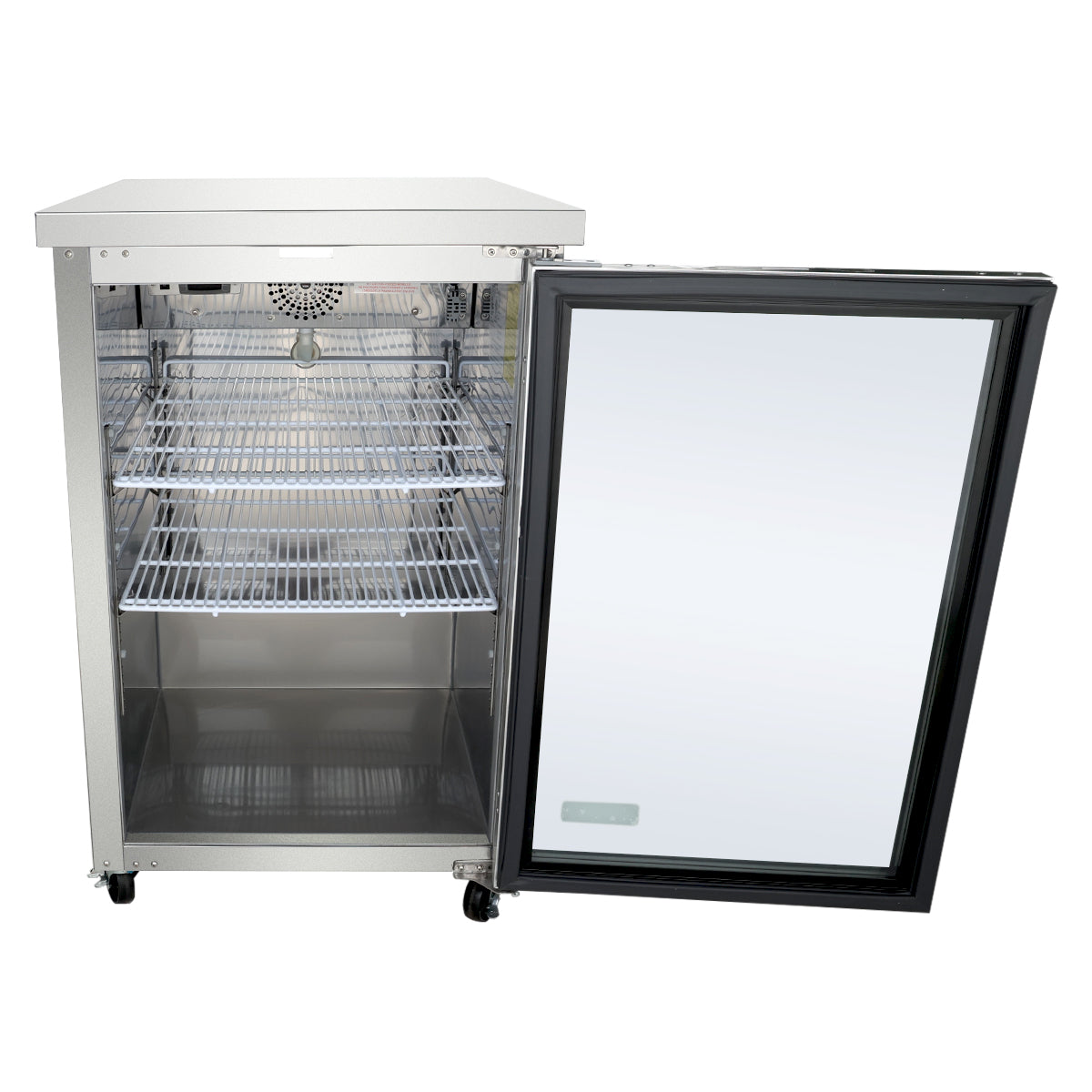 Empura Refrigeration E-KBB24-1G-29-S Back Bar Cooler 24.1"W X 29.9"D X 38.7"H 8.1 Cu. Ft. Capacity