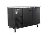 Empura Refrigeration E-KBB60-2-27 Back Bar Cooler 2 Swing Solid Doors 58 3/4"W X 27 5/8"D X 42 1/2"H