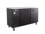 Empura Refrigeration E-KBB70-2-27 Back Bar Cooler 2 Swing Solid Doors 69"W X 27 5/8"D X 42 1/2"H