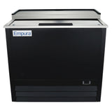 Empura Refrigeration E-KBGF36 Glass Froster 36 13/16"W X 27 1/16"D X 34 7/8"H 2 Shelves And Bottom Rack Standard
