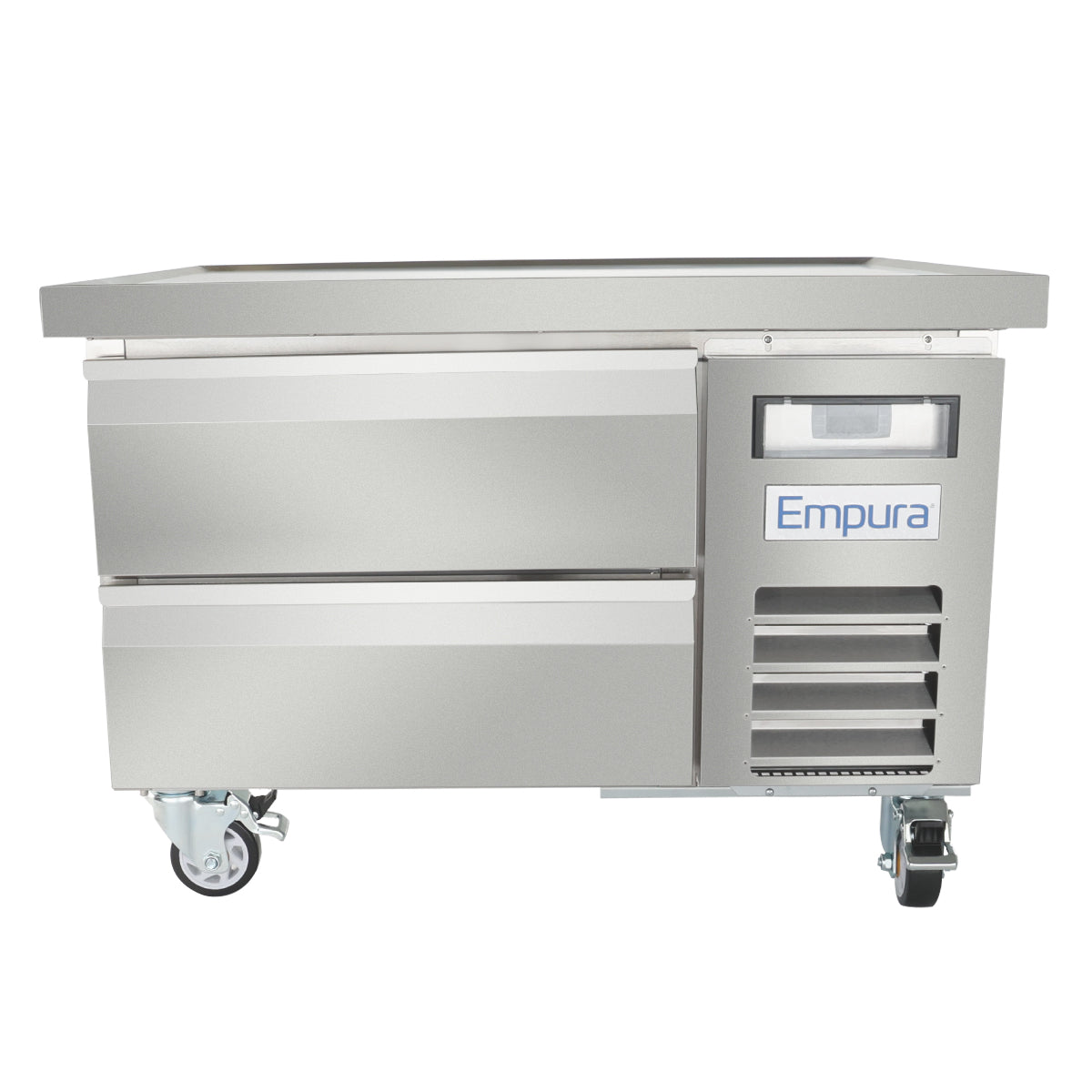 Empura Refrigeration E-KCBRC36 Refrigerated Equipment Stand 37.9"W X 31.9"D X 26.8"H 5.1 Cu. Ft. Capacity