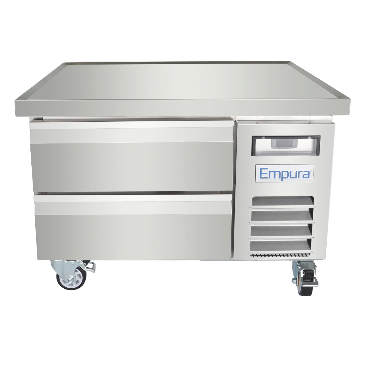 Empura Refrigeration E-KCBRC36 Refrigerated Equipment Stand 37.9"W X 31.9"D X 26.8"H 5.1 Cu. Ft. Capacity