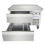 Empura Refrigeration E-KCBRC36 Refrigerated Equipment Stand 37.9"W X 31.9"D X 26.8"H 5.1 Cu. Ft. Capacity