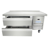Empura Refrigeration E-KCBRC52 Refrigerated Equipment Stand 52"W X 31.9"D X 26.8"H 6.1 Cu. Ft. Capacity
