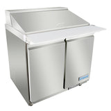 Empura Refrigeration E-KSP36M Refrigerated Sandwich/Salad Mega Top Prep Table 36.2"W X 34.5"D X 43.2"H