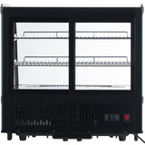 Empura Refrigeration E-RCDC-28B Refrigerated Display Case Countertop 27.6"W × 22.4"D × 27"H