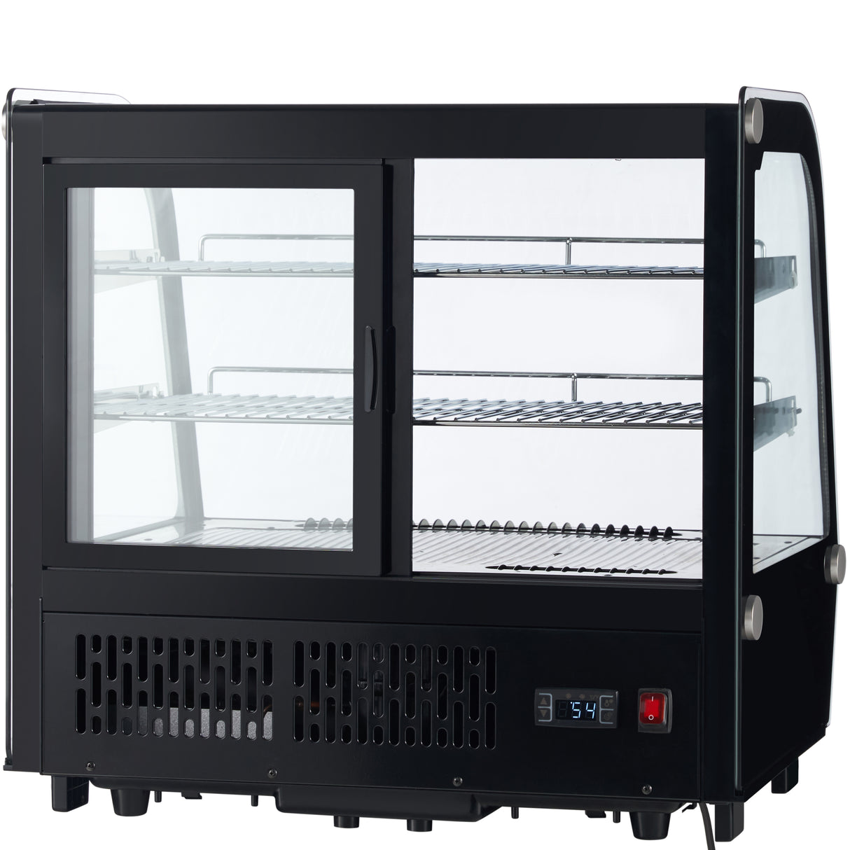 Empura Refrigeration E-RCDC-28B Refrigerated Display Case Countertop 27.6"W × 22.4"D × 27"H