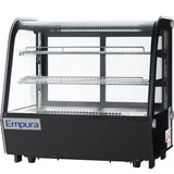 Empura Refrigeration E-RCDC-28B Refrigerated Display Case Countertop 27.6"W × 22.4"D × 27"H