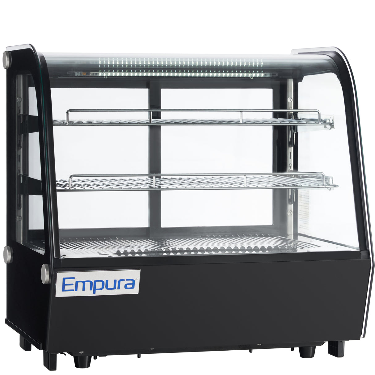 Empura Refrigeration E-RCDC-28B Refrigerated Display Case Countertop 27.6"W × 22.4"D × 27"H