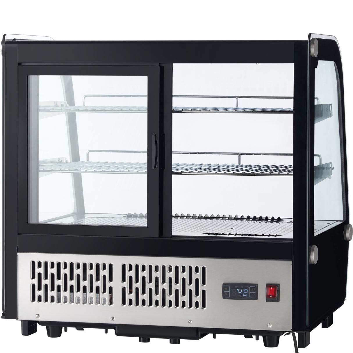 Empura Refrigeration E-RCDC-28S Refrigerated Display Case Countertop 27.6"W × 22.4"D × 27"H