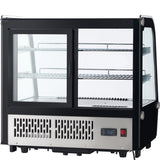 Empura Refrigeration E-RCDC-28S Refrigerated Display Case Countertop 27.6"W × 22.4"D × 27"H