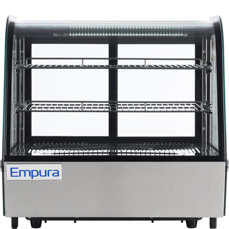 Empura Refrigeration E-RCDC-28S Refrigerated Display Case Countertop 27.6"W × 22.3"D × 27"H