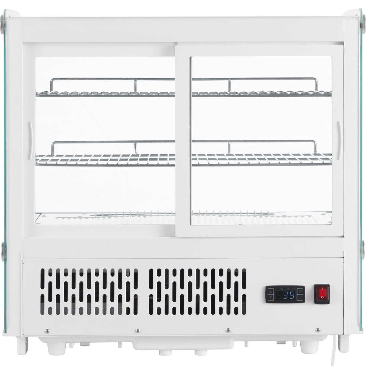 Empura Refrigeration E-RCDC-28W Refrigerated Display Case Countertop 27.6"W × 22.3"D × 27"H