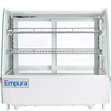 Empura Refrigeration E-RCDC-28W Refrigerated Display Case Countertop 27.6"W × 22.3"D × 27"H
