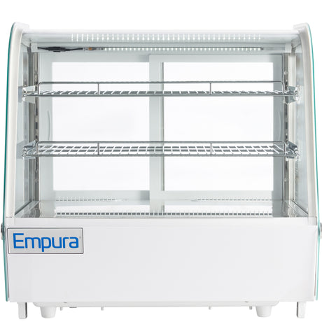 Empura Refrigeration E-RCDC-28W Refrigerated Display Case Countertop 27.6"W × 22.3"D × 27"H