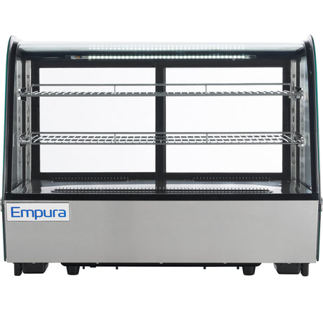 Empura Refrigeration E-RCDC-35-S Refrigerated Display Case Countertop 34.6"W × 22.3"D × 27"H